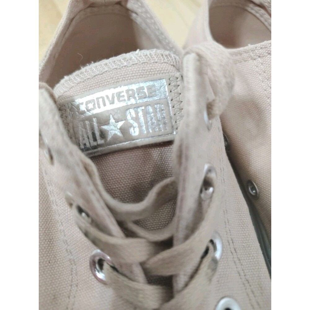 Converse Chuck Taylor All Star Ox Particle Beige Pink Women s Shoes 559889C Sz 9 - Picture 9 of 10